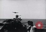 Standbild Wasp Flight Operations Pacific Theater, 1942, aus Sekunde 37 historischem Filmmaterial Videoclip 65675027790
