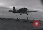 Image of Wasp flight operations Pacific Theater, 1942, second 21 stock footage video 65675027791