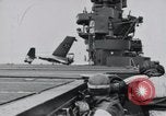 Standbild F4F-3 Streiks carrier Insel und Abstürze Atlantik, 1941, aus Sekunde 11 historischem Filmmaterial Videoclip 65675027792