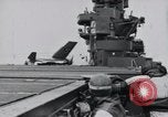 Standbild F4F-3 Streiks carrier Insel und Abstürze Atlantik, 1941, aus Sekunde 12 historischem Filmmaterial Videoclip 65675027792