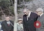 Image of President Johnson Arlington Virginia USA, 1967, second 1 stock footage video 65675027798