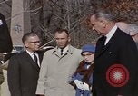 Image of President Johnson Arlington Virginia USA, 1967, second 13 stock footage video 65675027798