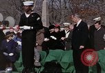Image of President Johnson Arlington Virginia USA, 1967, second 17 stock footage video 65675027798