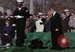 Image of President Johnson Arlington Virginia USA, 1967, second 20 stock footage video 65675027798