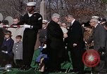 Image of President Johnson Arlington Virginia USA, 1967, second 33 stock footage video 65675027798