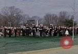 Image of President Johnson Arlington Virginia USA, 1967, second 27 stock footage video 65675027799