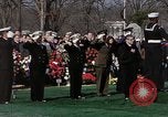Image of President Johnson Arlington Virginia USA, 1967, second 42 stock footage video 65675027799