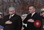 Image of President Johnson Arlington Virginia USA, 1967, second 49 stock footage video 65675027799