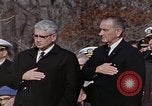 Image of President Johnson Arlington Virginia USA, 1967, second 54 stock footage video 65675027799