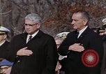 Image of President Johnson Arlington Virginia USA, 1967, second 56 stock footage video 65675027799