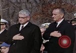 Image of President Johnson Arlington Virginia USA, 1967, second 57 stock footage video 65675027799