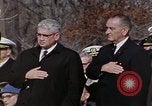Image of President Johnson Arlington Virginia USA, 1967, second 58 stock footage video 65675027799
