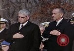 Image of President Johnson Arlington Virginia USA, 1967, second 59 stock footage video 65675027799