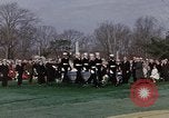 Image of President Johnson Arlington Virginia USA, 1967, second 9 stock footage video 65675027800