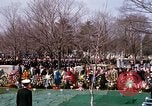 Image of President Johnson Arlington Virginia USA, 1967, second 43 stock footage video 65675027801