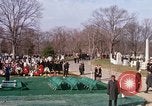 Image of President Johnson Arlington Virginia USA, 1967, second 55 stock footage video 65675027801