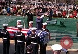 Image of President Johnson Arlington Virginia USA, 1967, second 39 stock footage video 65675027802