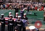 Image of President Johnson Arlington Virginia USA, 1967, second 42 stock footage video 65675027802