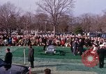 Image of President Johnson Arlington Virginia USA, 1967, second 33 stock footage video 65675027804