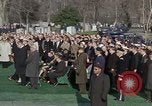 Standbild Präsident Johnson Arlington Virginia USA, 1967, aus Sekunde 30 historischem Filmmaterial Videoclip 65675027806
