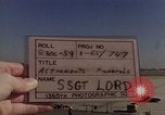 Standbild Schatullen der Astronauten Grissom und Chaffee Andrews Air Force Base Maryland USA, 1967, aus Sekunde 3 historischem Filmmaterial Videoclip 65675027812