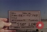 Standbild Schatullen der Astronauten Grissom und Chaffee Andrews Air Force Base Maryland USA, 1967, aus Sekunde 5 historischem Filmmaterial Videoclip 65675027812