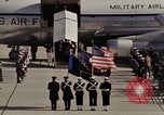 Standbild Schatullen der Astronauten Grissom und Chaffee Andrews Air Force Base Maryland USA, 1967, aus Sekunde 47 historischem Filmmaterial Videoclip 65675027812