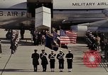 Standbild Schatullen der Astronauten Grissom und Chaffee Andrews Air Force Base Maryland USA, 1967, aus Sekunde 57 historischem Filmmaterial Videoclip 65675027812