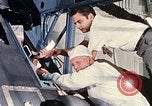 Standbild NASA Inspektion von beschädigten Apollo 1 Kapsel United States USA, 1967, aus Sekunde 43 historischem Filmmaterial Videoclip 65675027816