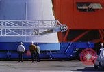 Image of Apollo1 service capsule transported by vehicle Cape Kennedy Florida USA, 1967, second 17 stock footage video 65675027854