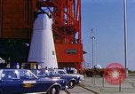 Image of Apollo1 service capsule transported by vehicle Cape Kennedy Florida USA, 1967, second 29 stock footage video 65675027854