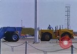 Image of Apollo1 service capsule transported by vehicle Cape Kennedy Florida USA, 1967, second 39 stock footage video 65675027854