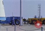 Image of Apollo1 service capsule transported by vehicle Cape Kennedy Florida USA, 1967, second 43 stock footage video 65675027854