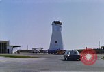 Image of Apollo1 service capsule transported by vehicle Cape Kennedy Florida USA, 1967, second 53 stock footage video 65675027854
