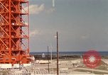 Image of NASA launch pad Cape Kennedy Florida USA, 1967, second 32 stock footage video 65675027861