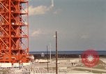 Image of NASA launch pad Cape Kennedy Florida USA, 1967, second 50 stock footage video 65675027861
