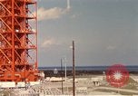 Image of NASA launch pad Cape Kennedy Florida USA, 1967, second 52 stock footage video 65675027861