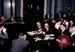 Standbild Senat Anhörungen über NASA Space Programm Washington DC USA, 1967, aus Sekunde 45 historischem Filmmaterial Videoclip 65675027867