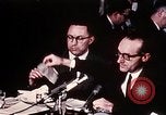 Standbild Senat Anhörungen über NASA Space Programm Washington DC USA, 1967, aus Sekunde 55 historischem Filmmaterial Videoclip 65675027867