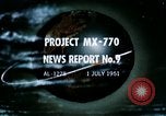 Standbild Missile Projekt MX770 California United States USA, 1951, aus Sekunde 19 historischem Filmmaterial Videoclip 65675027869