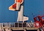 Standbild XSM-64 Rakete Cape Canaveral Florida USA, 1957, aus Sekunde 20 historischem Filmmaterial Videoclip 65675027880