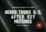 Image of Jawahar Lal Nehru visits Disneyland Park California USA, 1961, second 3 stock footage video 65675027884