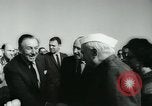 Image of Jawahar Lal Nehru visits Disneyland Park California USA, 1961, second 18 stock footage video 65675027884
