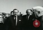 Image of Jawahar Lal Nehru visits Disneyland Park California USA, 1961, second 23 stock footage video 65675027884