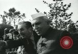 Image of Jawahar Lal Nehru visits Disneyland Park California USA, 1961, second 49 stock footage video 65675027884