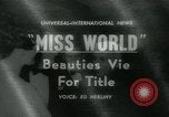 Image of Miss World Competition London England United Kingdom, 1961, second 1 stock footage video 65675027885