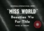 Image of Miss World Competition London England United Kingdom, 1961, second 3 stock footage video 65675027885