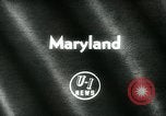 Image of horse race Laurel Maryland USA, 1961, second 4 stock footage video 65675027886
