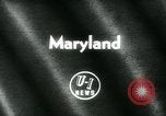 Image of horse race Laurel Maryland USA, 1961, second 5 stock footage video 65675027886