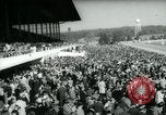 Image of horse race Laurel Maryland USA, 1961, second 7 stock footage video 65675027886